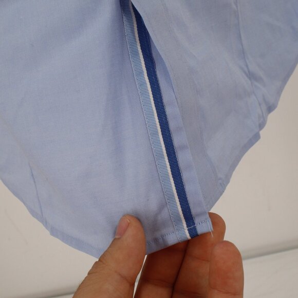 NWT Banana Republic Shirt Mens Large Short Sleeve Hot Utility Button Up Pockets - Picture 5 of 15